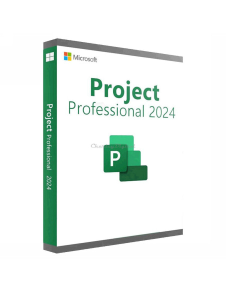 Microsoft Project 2024 Pro LTSC para 3 PC Licencia vitalicia