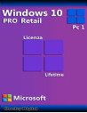Microsoft Windows 10 Pro Retail 1 Pc 1 Key Licenza Esd A Vita