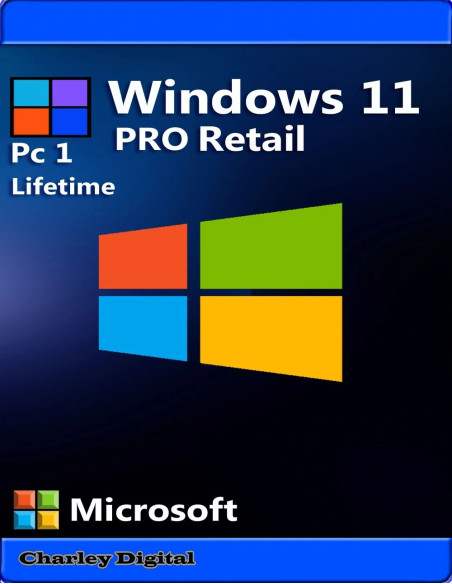 Microsoft Windows 11 Pro Retail 1 Pc 1 Key Licenza Esd A Vita
