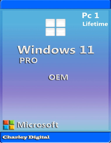 Microsoft Windows 11 Pro OEM 1 PC Licencia de por vida