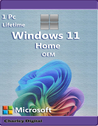 Microsoft Windows 11 Home 1 PC Licencia de por vida