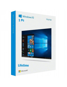Microsoft Windows 10 Home OEM 1 PC Lifetime License