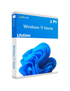 Microsoft Windows 11 Home 1 Pc Una  Key Licenza Esd a Vita