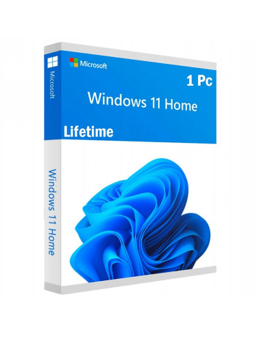 Microsoft Windows 11 Home 1 Pc Una  Key Licenza Esd a Vita