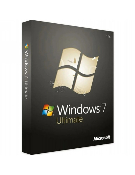 Microsoft Windows 7 Ultimate OEM 1 Pc Una  Key Licenza Esd a Vita