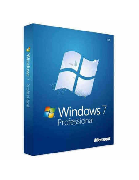 Microsoft Windows 7 Professional OEM 1 Pc Una  Key Licenza Esd a Vita