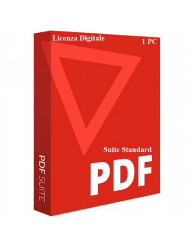 PDF Suite Standard PDF Creator Editor 1 Pc Una Licenza 1 Anno