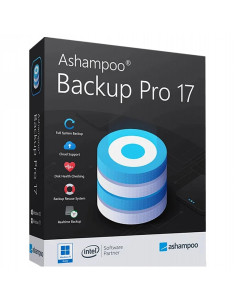 Ashampoo Backup 17 Pro 3 Pc Una  Key Licenza Esd a Vita