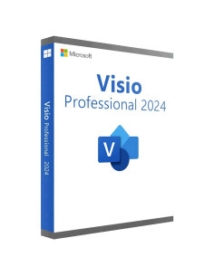 Microsoft Visio Pro 2024 LTSC para 3 PC Licencia vitalicia