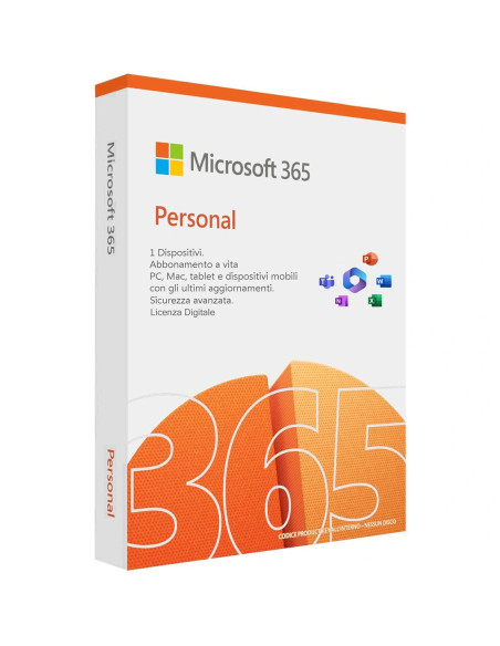 Microsoft Office 365 Personal Cuenta digital 1 PC Licencia de por vida
