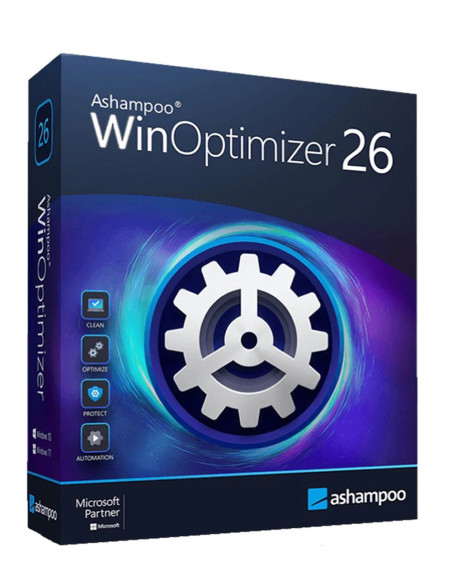 Ashampoo WinOptimizer 26 1 PC Una  Key Licenza Esd a Vita