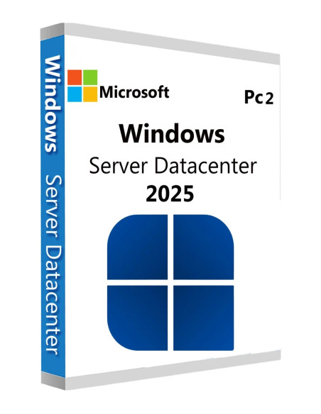 Windows Server 2025 Datacenter Retail 2 Pc 1 Key Licenza Esd A Vita