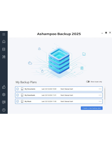 Ashampoo Backup 2025 1 PC 1 Lifetime License