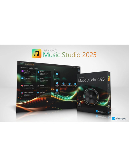 Ashampoo Music 2025 1 Pc 1 key Licenza Esd A Vita