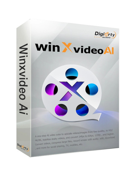 Winxvideo 3.0 AI 1 Pc 1 Key Licenza Esd A Vita