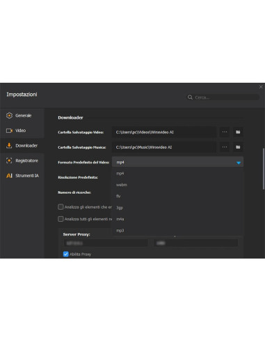 Winxvideo 3.0 AI 1 Pc 1 Key Licenza Esd A Vita