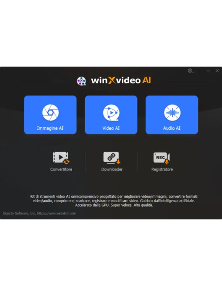 Winxvideo 3.0 AI 1 PC 1 Licencia de por vida